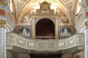 Restauro della cantoria e della cassa dell'organo di Coassolo