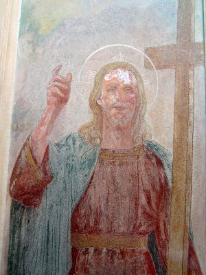 Affresco prima del restauro