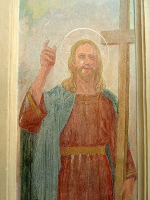 Affresco dopo il restauro