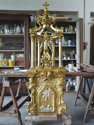Altare Dorato Dopo Restauro