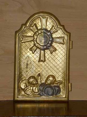Pulitura Altare Dorato