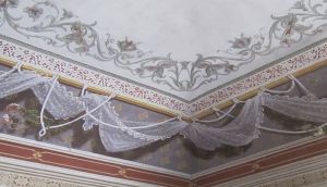 Restauro di soffitto affrescato